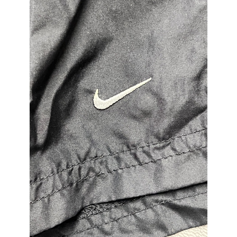 Nike Athletic Shorts Mens Large Black Swoosh Elastic Waist Running Performance - Picture 5 of 8